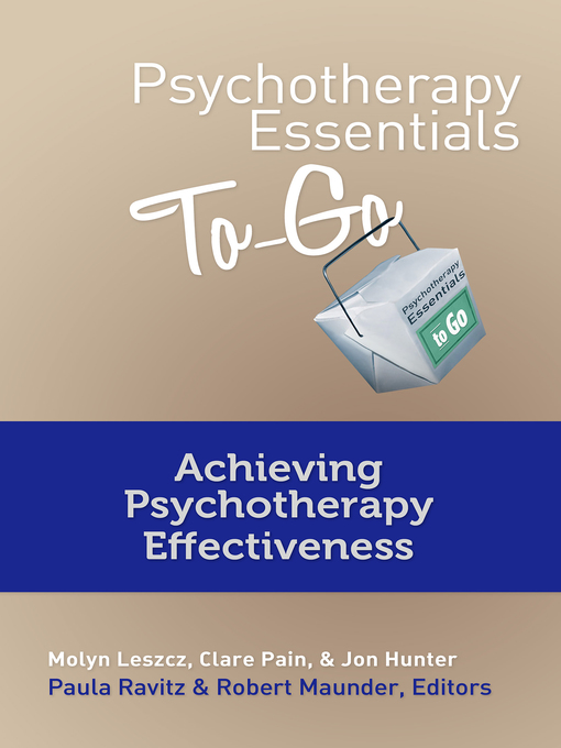 Title details for Psychotherapy Essentials to Go by Clare Pain - Wait list